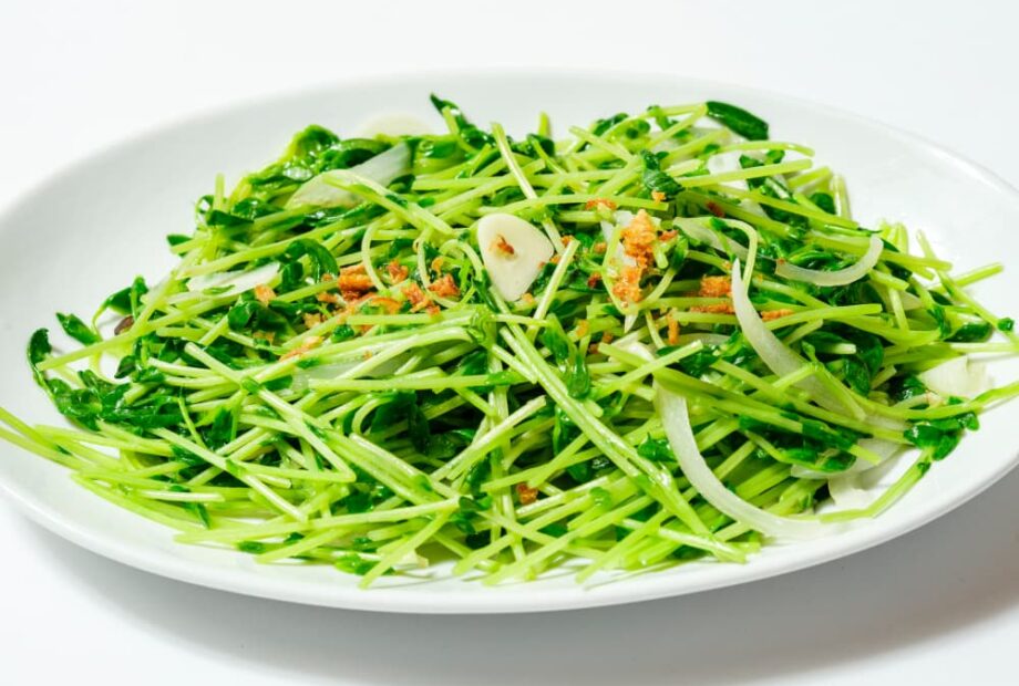 豆苗さっぱり炒め