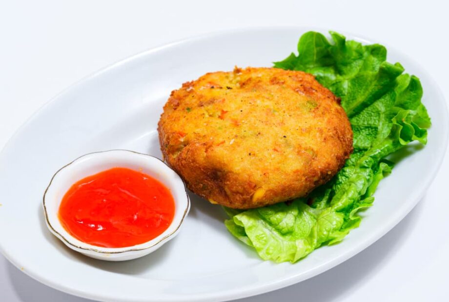 テンペ豆腐ハンバーグ