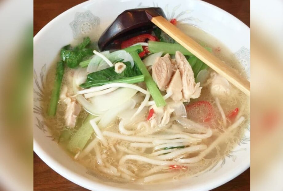 牛肉スープのビーフン麺