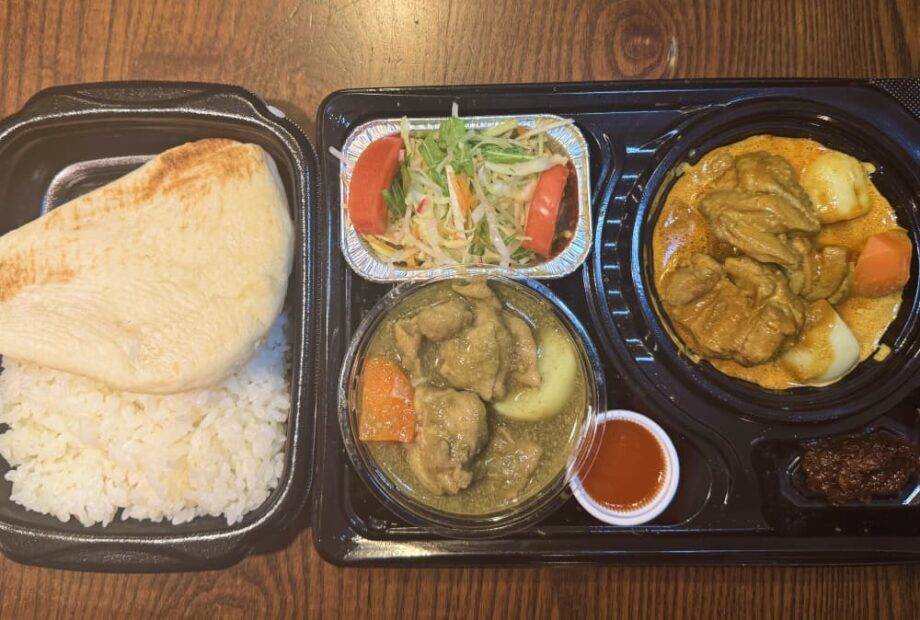 ツインカレー弁当